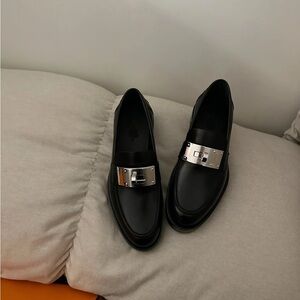 Hermes Hot Loafer Black